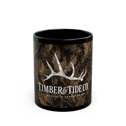 Timber & Tide Co. Camouflage Black Mug