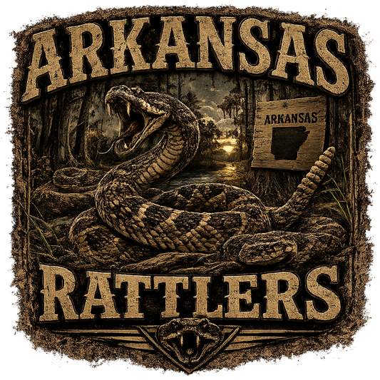 Arkansas Rattlers - Rattlesnake T-Shirt
