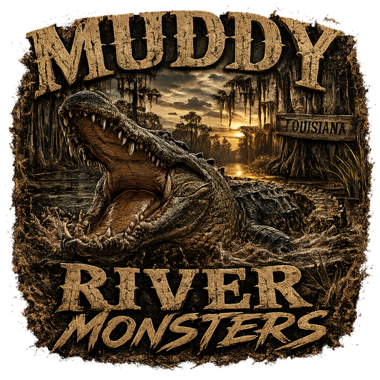 Muddy River Monsters Alligator - Timber & Tide Co. T-Shirt