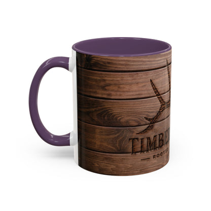 Timber & Tide Co. Wood Printed Coffee Mug