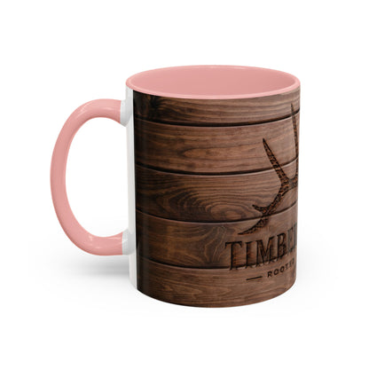 Timber & Tide Co. Wood Printed Coffee Mug