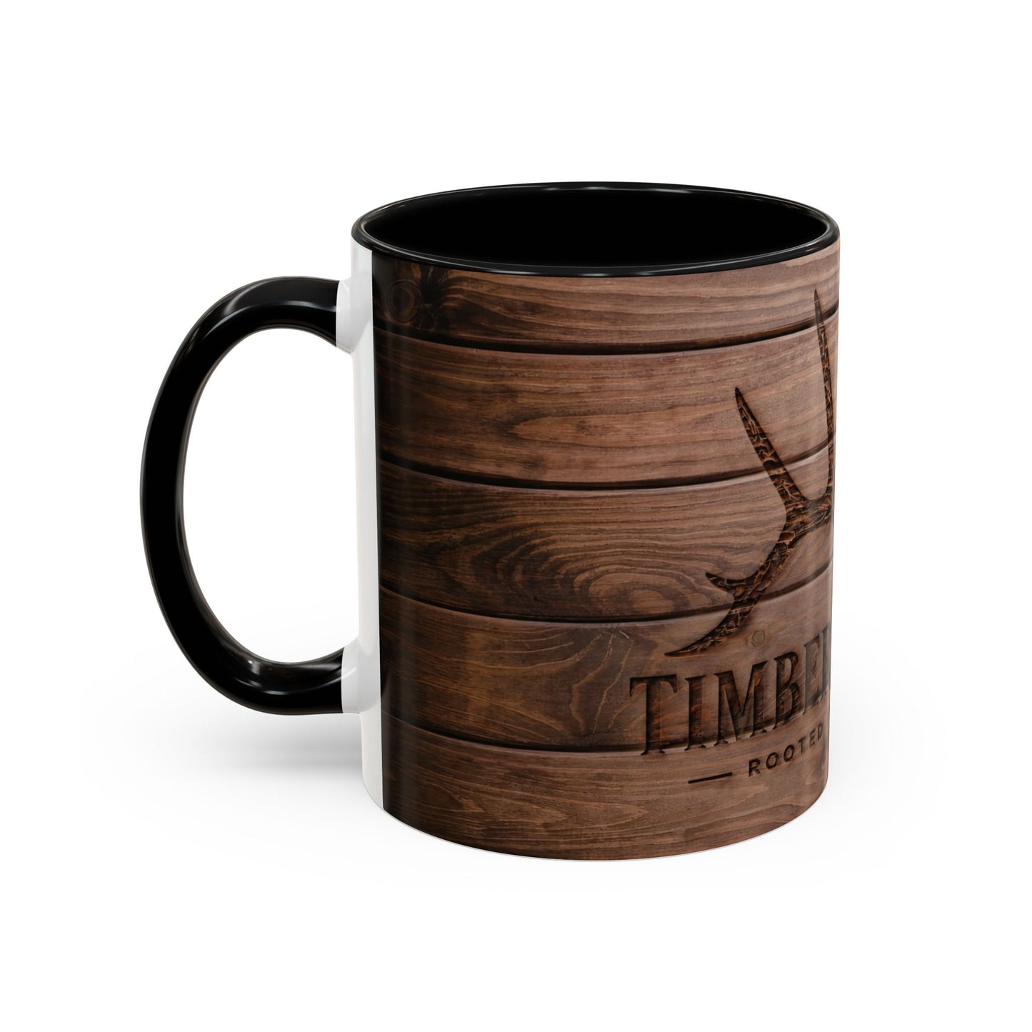 Timber & Tide Co. Wood Printed Coffee Mug