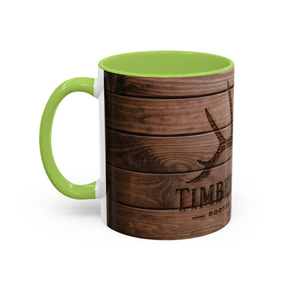 Timber & Tide Co. Wood Printed Coffee Mug