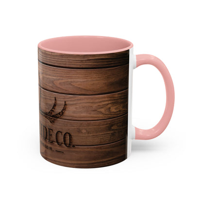 Timber & Tide Co. Wood Printed Coffee Mug