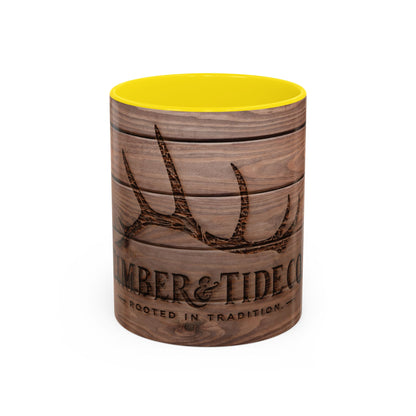 Timber & Tide Co. Wood Printed Coffee Mug