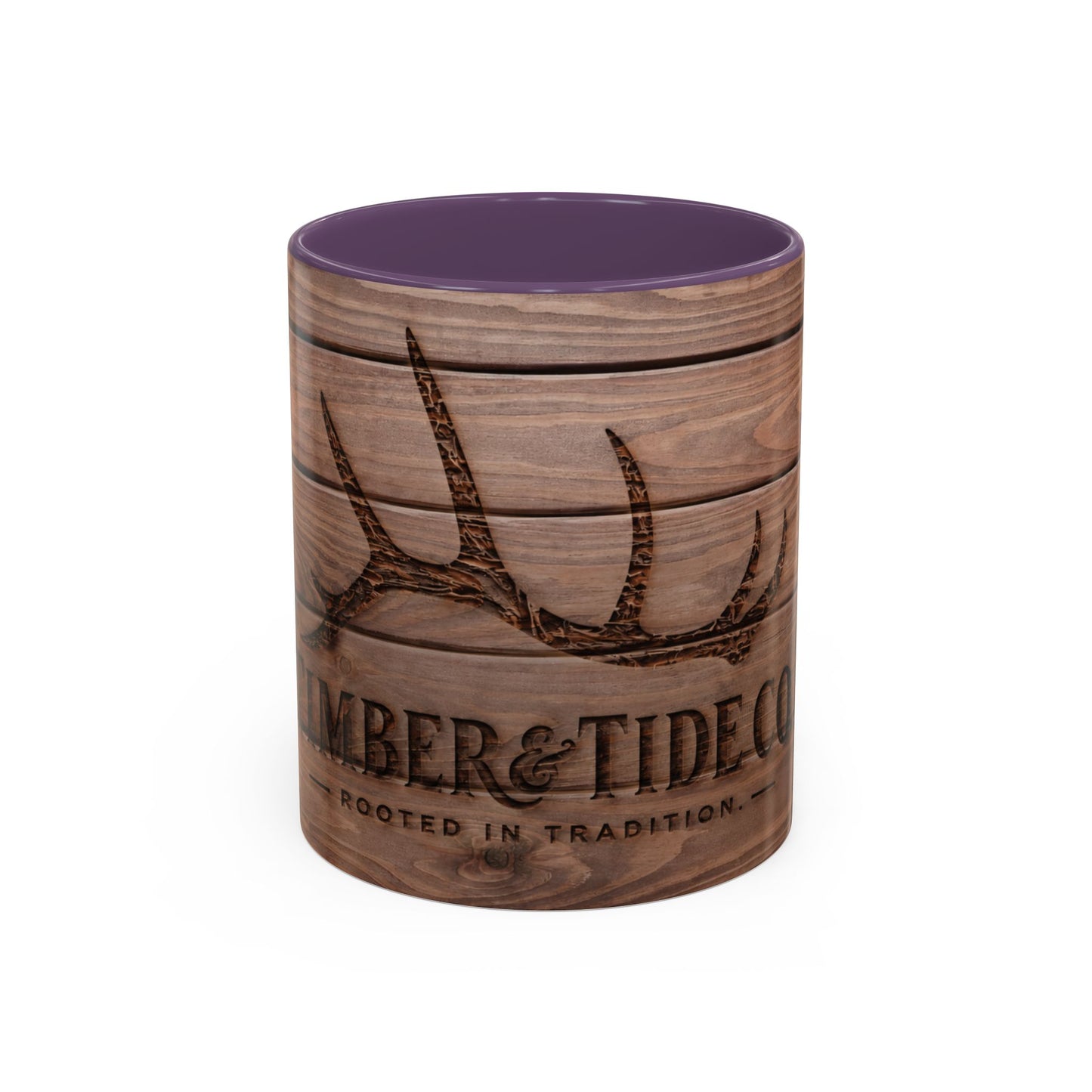 Timber & Tide Co. Wood Printed Coffee Mug