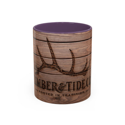 Timber & Tide Co. Wood Printed Coffee Mug