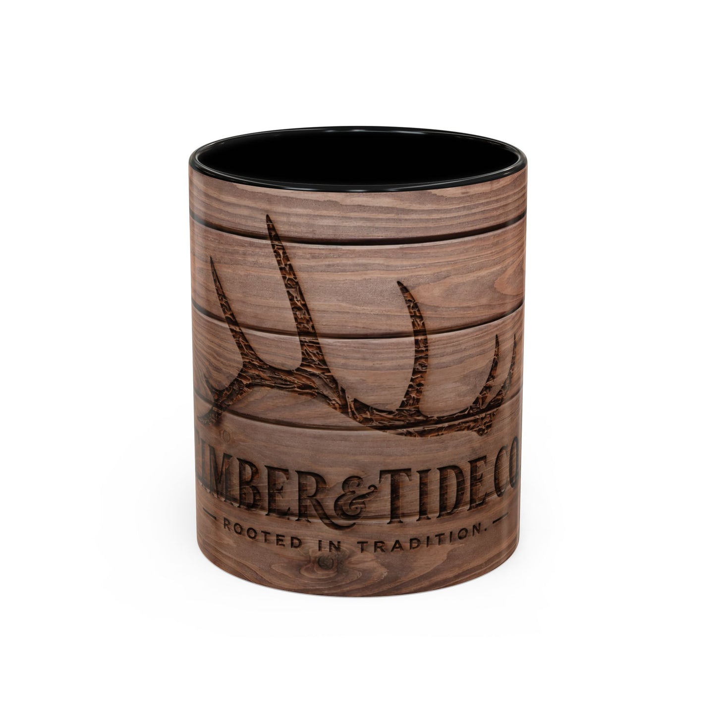 Timber & Tide Co. Wood Printed Coffee Mug