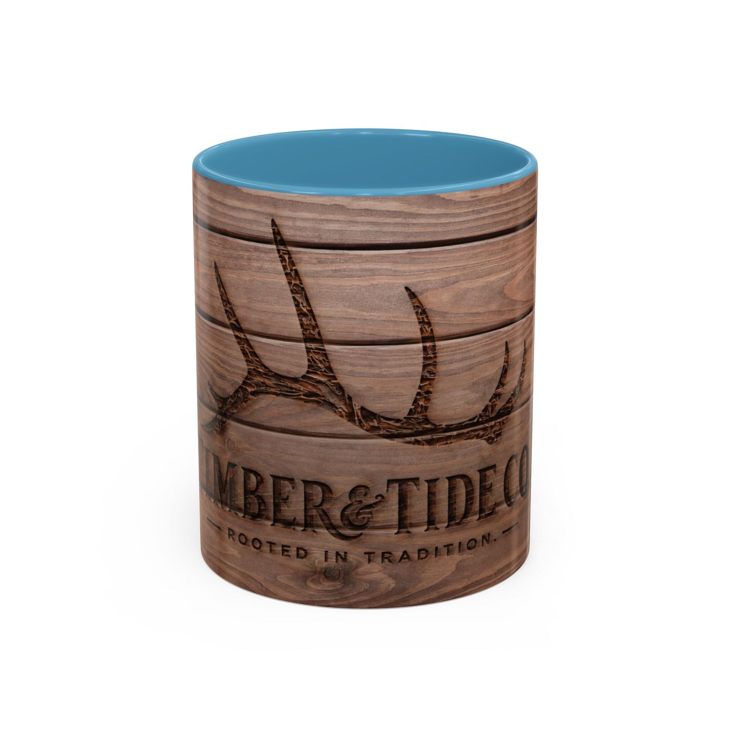 Timber & Tide Co. Wood Printed Coffee Mug