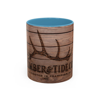 Timber & Tide Co. Wood Printed Coffee Mug