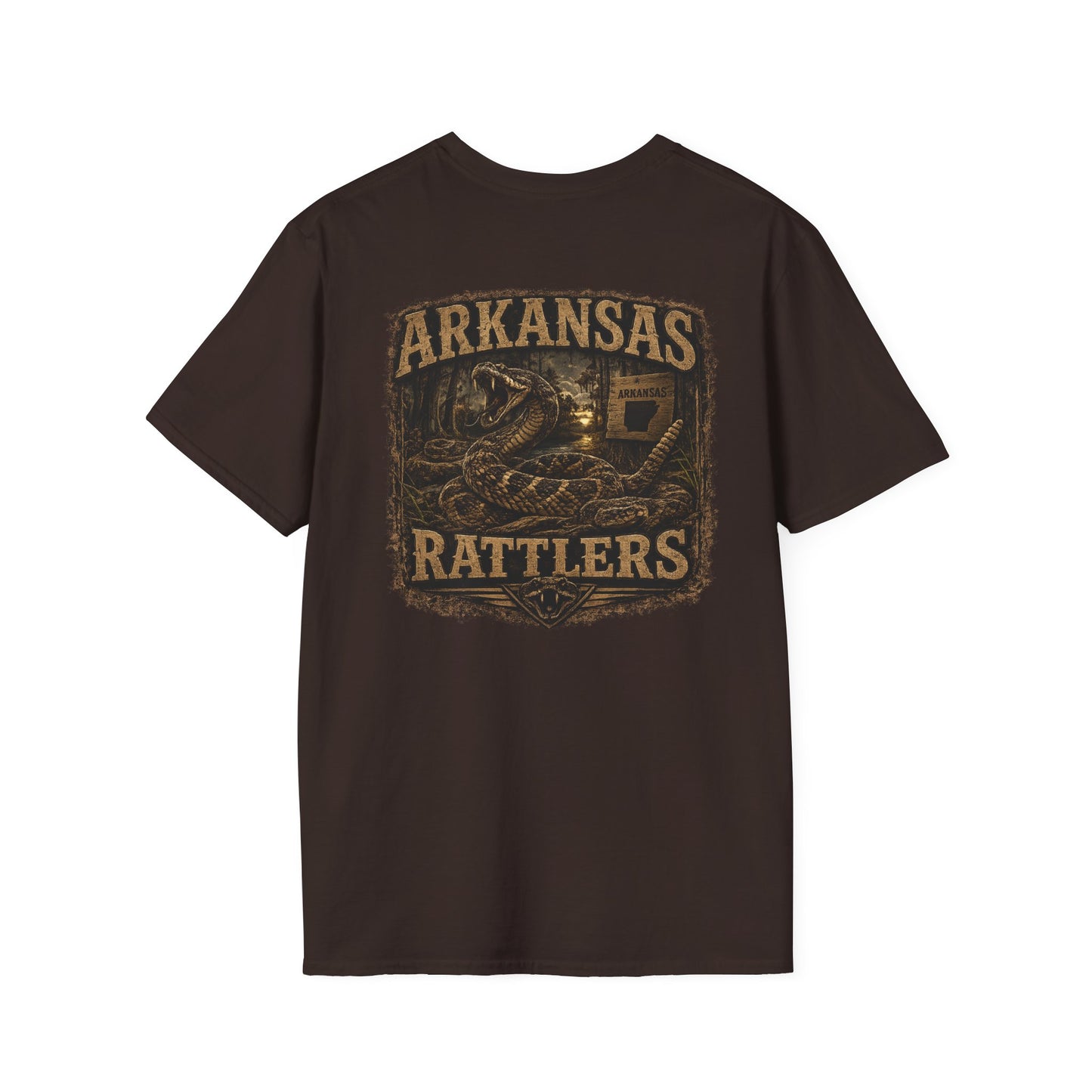 Arkansas Rattlers - Rattlesnake T-Shirt