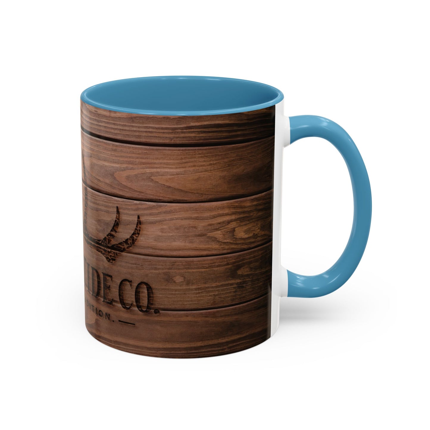 Timber & Tide Co. Wood Printed Coffee Mug