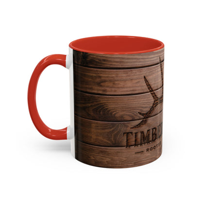 Timber & Tide Co. Wood Printed Coffee Mug