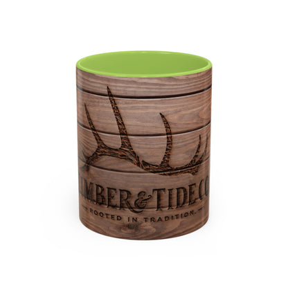 Timber & Tide Co. Wood Printed Coffee Mug