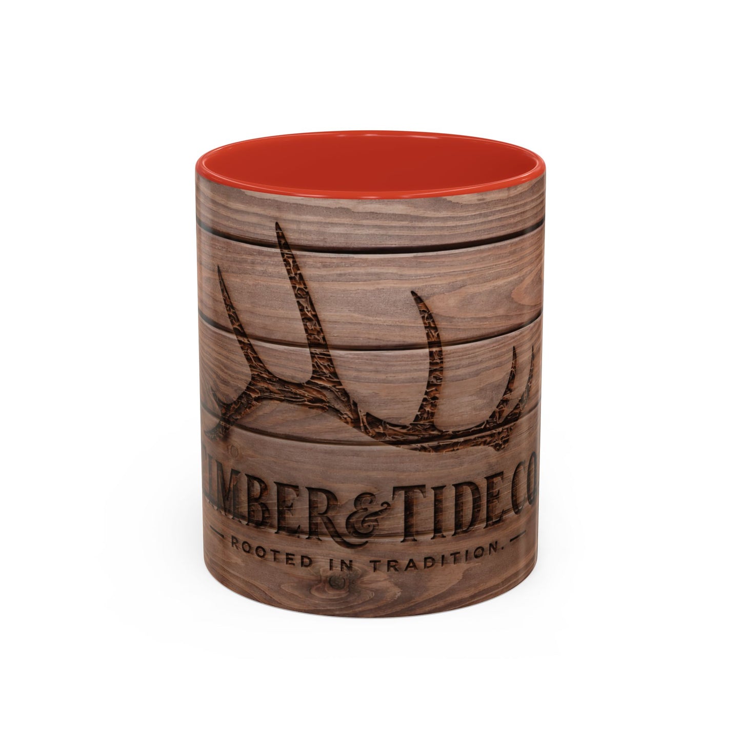 Timber & Tide Co. Wood Printed Coffee Mug