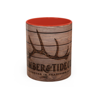 Timber & Tide Co. Wood Printed Coffee Mug