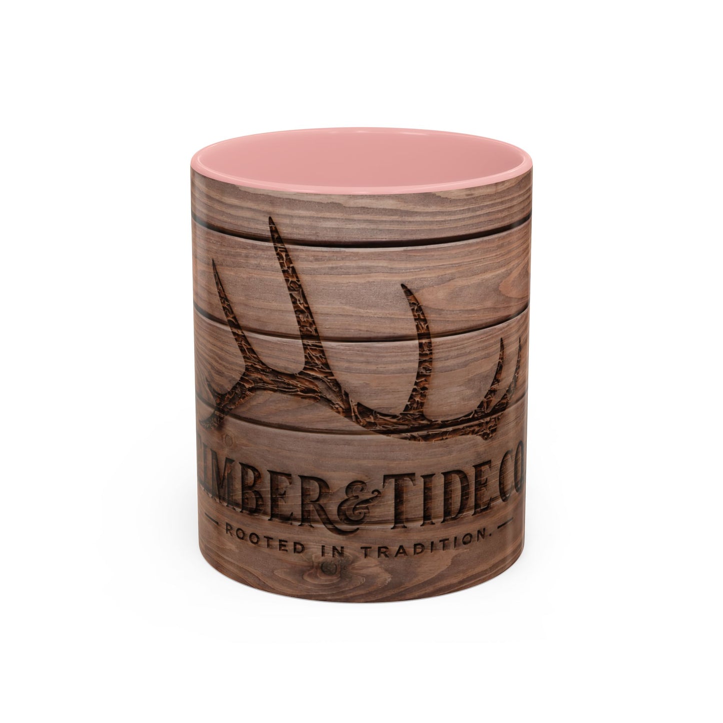 Timber & Tide Co. Wood Printed Coffee Mug