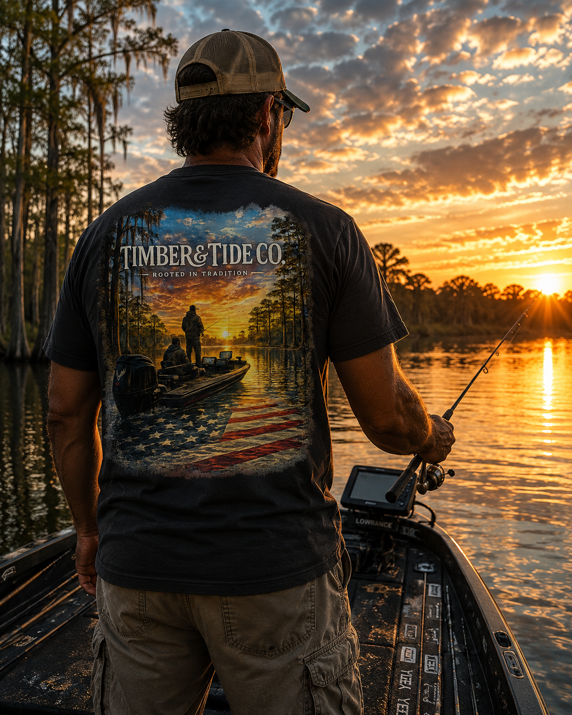 American Bass Fishing T-Shirt