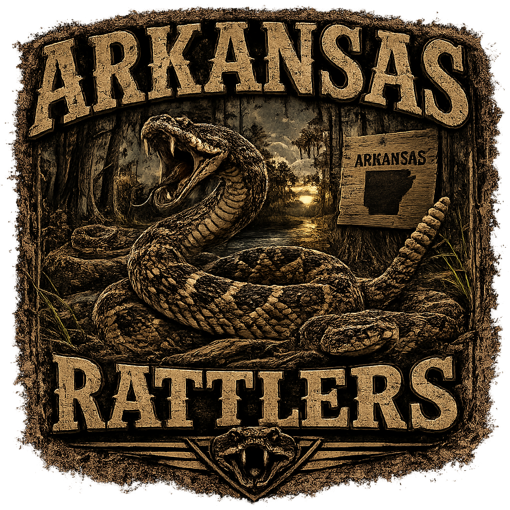 Arkansas Rattlers - Rattlesnake T-Shirt