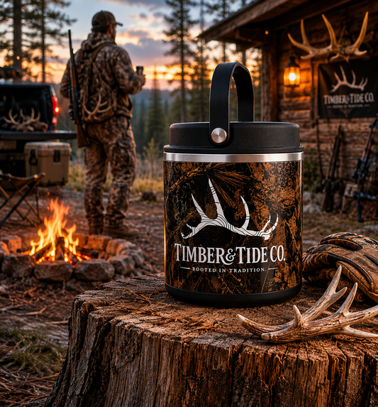 Timber & Tide Co. Camo Thermos Food Jar, 25oz